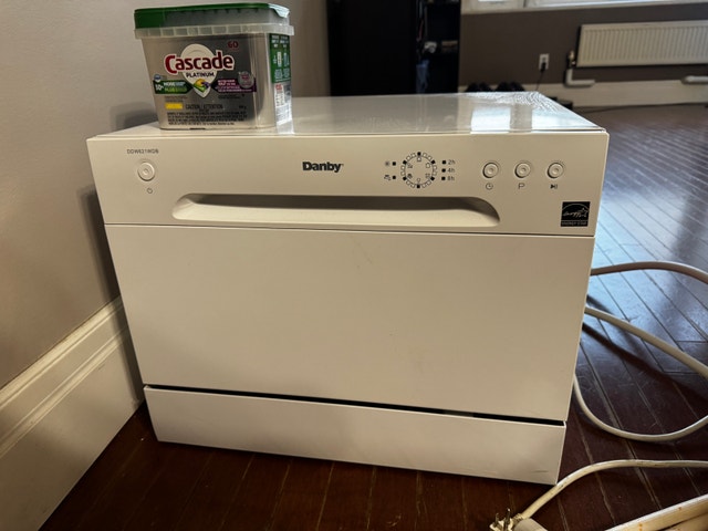 Danby countertop dishwasher