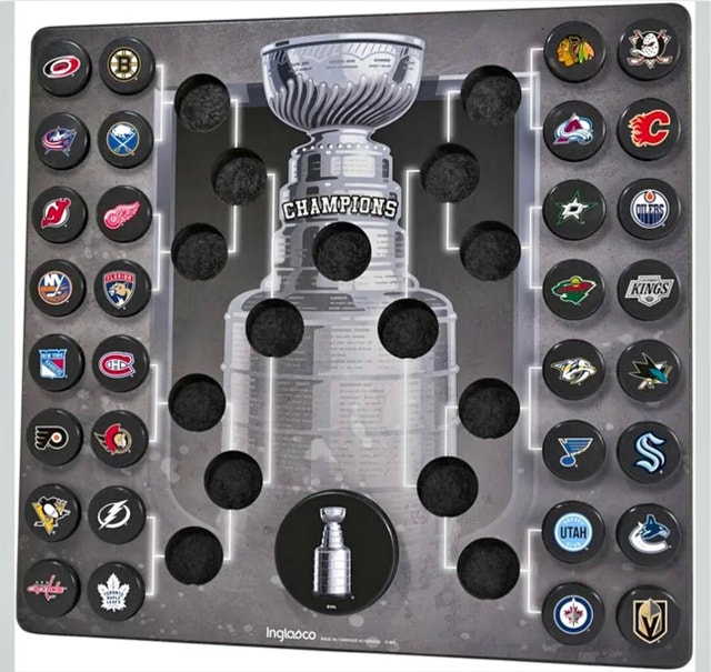 NHL Stanley Cup bracket board