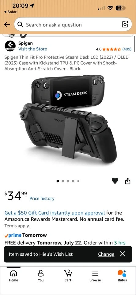 JSAUX 7-in-1 Docking Station & Spigen Thin Fit Pro Case - photo 5