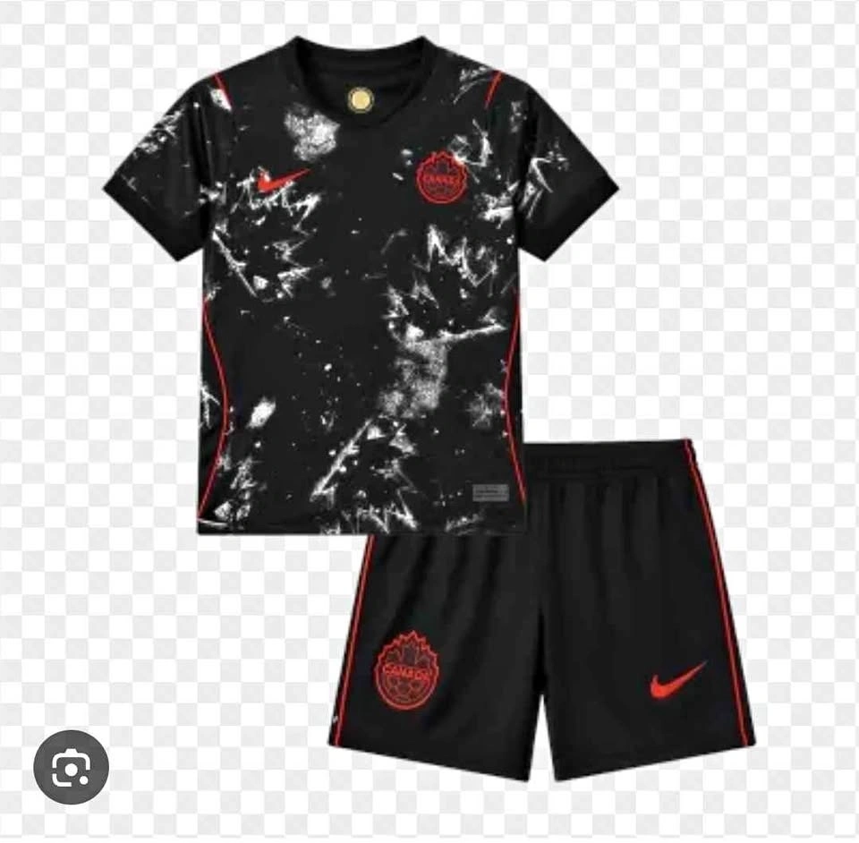 Canada Soccer Youth Jersey and Shorts Set