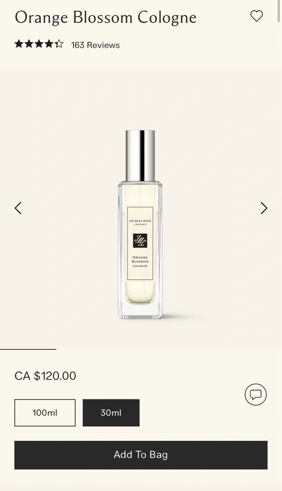 Brand New & Authentic Jo Malone Orange Blossom Cologne 30ml - photo 3