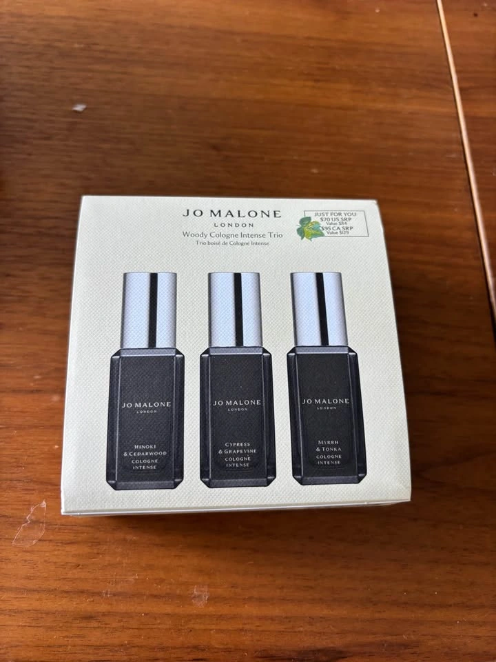 Jo Malone Cologne Intense Mini Gift Set | 3 × 9ml | Brand New - photo 4