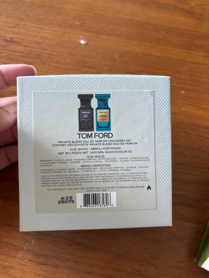 New Tom Ford Oud Wood & Neroli Portofino Discovery Set - photo 3