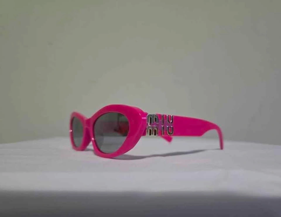 Miu Miu Pink Oval Sunglasses - photo 2