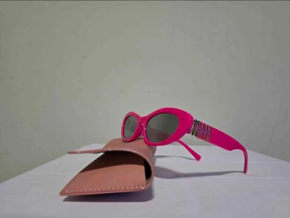 Miu Miu Pink Oval Sunglasses - photo 3