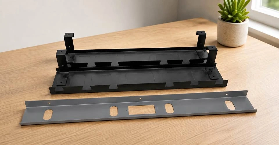 Under-desk cable management trays (3)