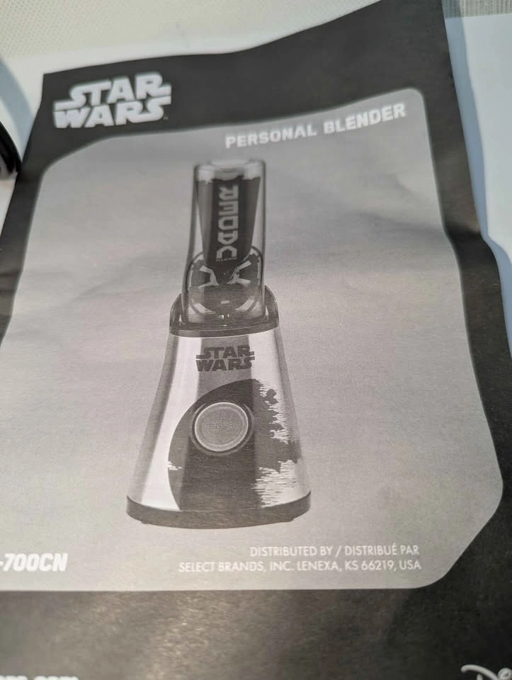 Star Wars Darth Vader Personal Blender LSW-700CN - photo 3
