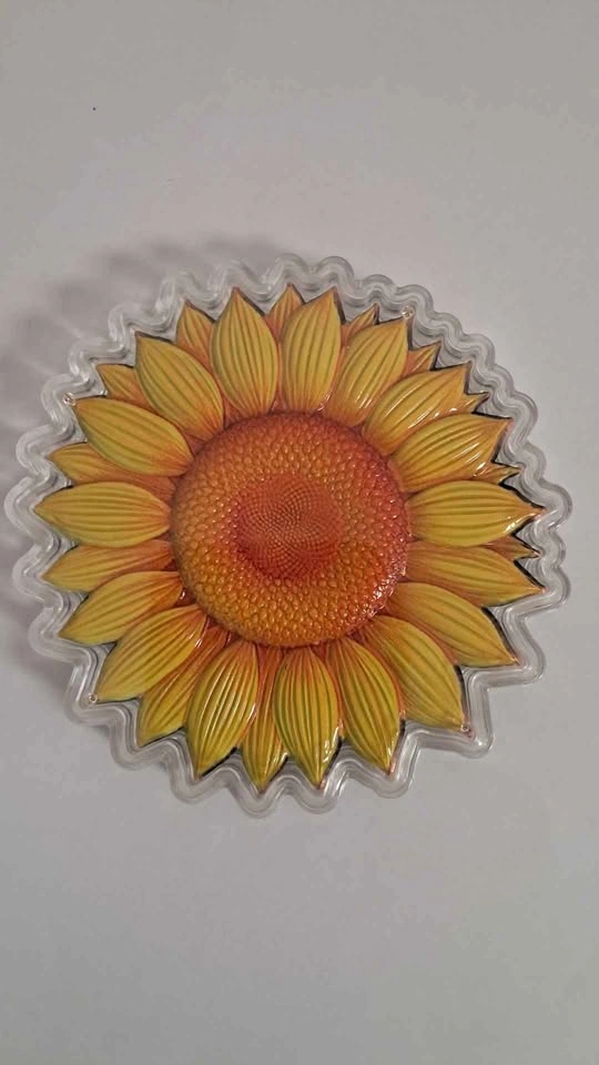 2026 10oz .999 Collectible Copper Sunflower High Relief - photo 3