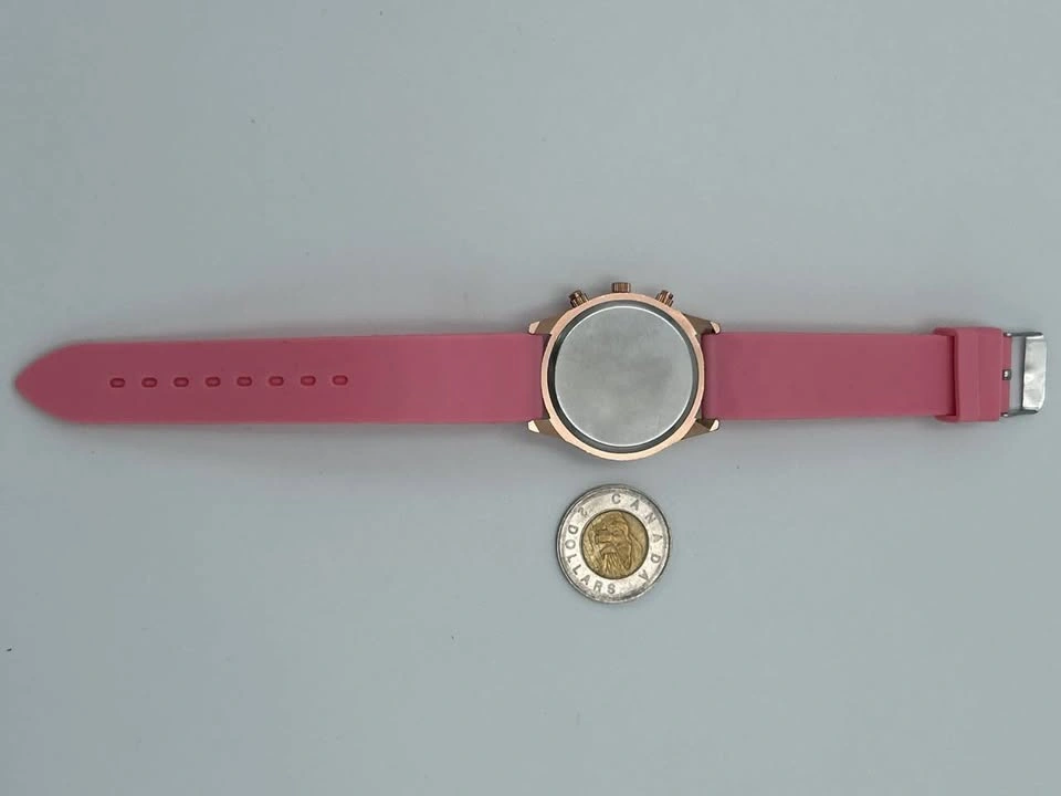 Geneva Pink Women’s Quartz Watch – Appears Unworn – New Battery - photo 4