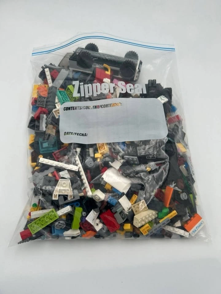 Large Mixed LEGO Parts Lot – Bulk Bricks, Wheels & Technic