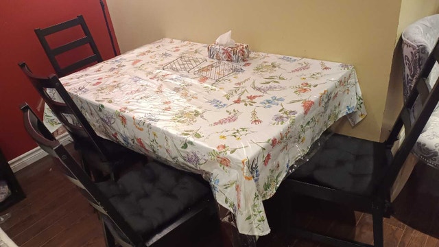 Extendable Dining Table with 4 chairs - photo 2