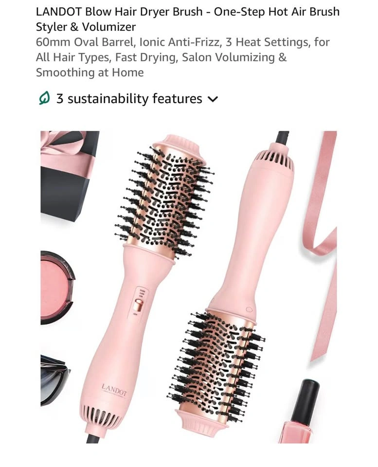 LANDOT Blow Hair Dryer Brush - photo 3