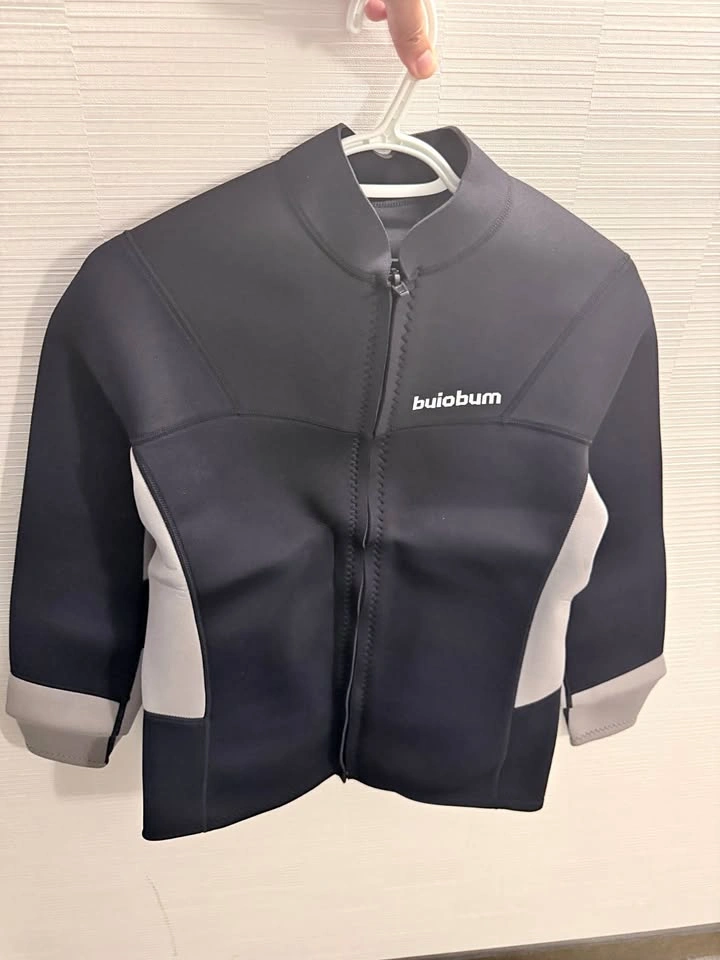 Long Sleeves Neoprene Jacket 3mm Men Size Medium