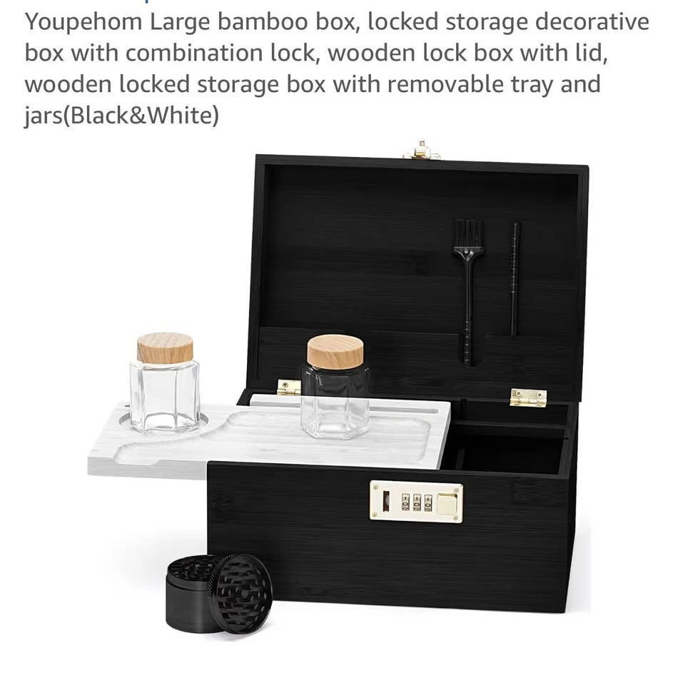 Brand: youpehom bamboo box - photo 2