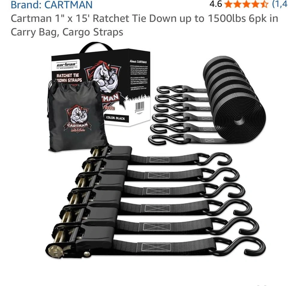 Ratchet tie down straps - photo 2