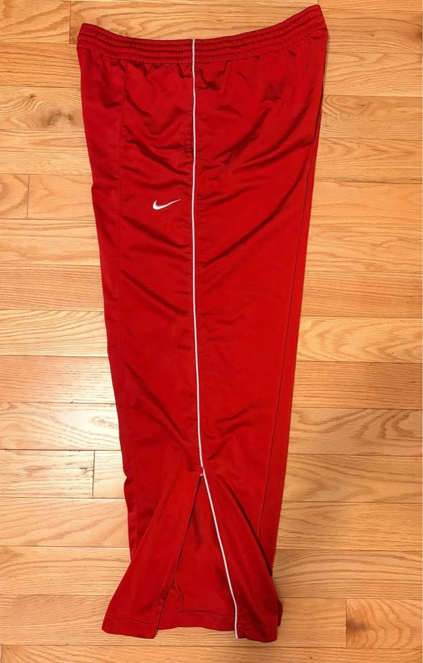 Vintage Red Nike Track Pants Size Medium - photo 2