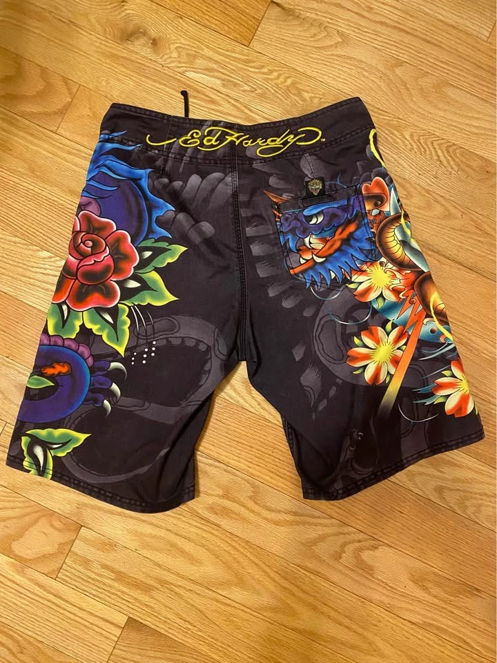 Don Ed Hardy Swim Shorts - photo 3