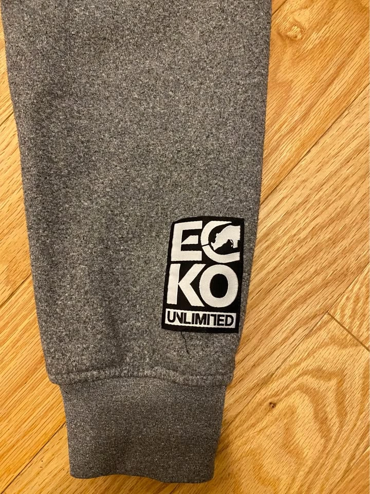 Y2K Ecko Unltd Grey Full Zip Hoodie - photo 3