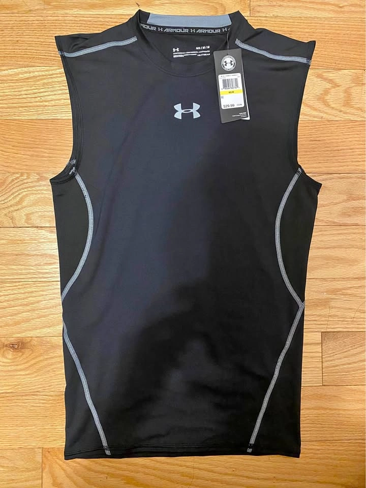 New black Under Armour HeatGear Compression Tank