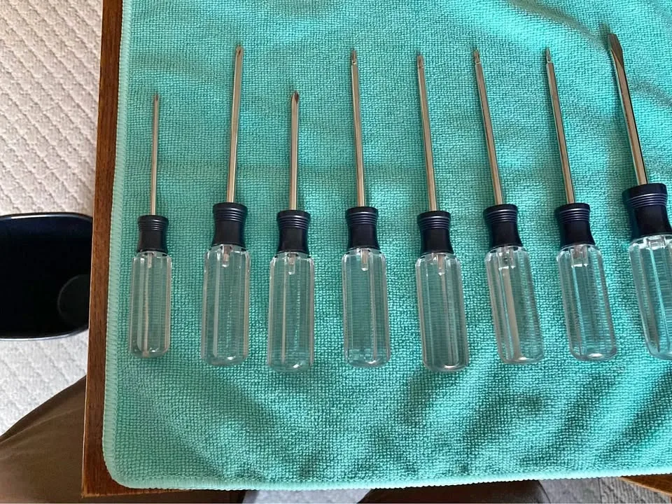 Vintage Mastercraft Mechanic 8 Pc Torx Screwdriver Set