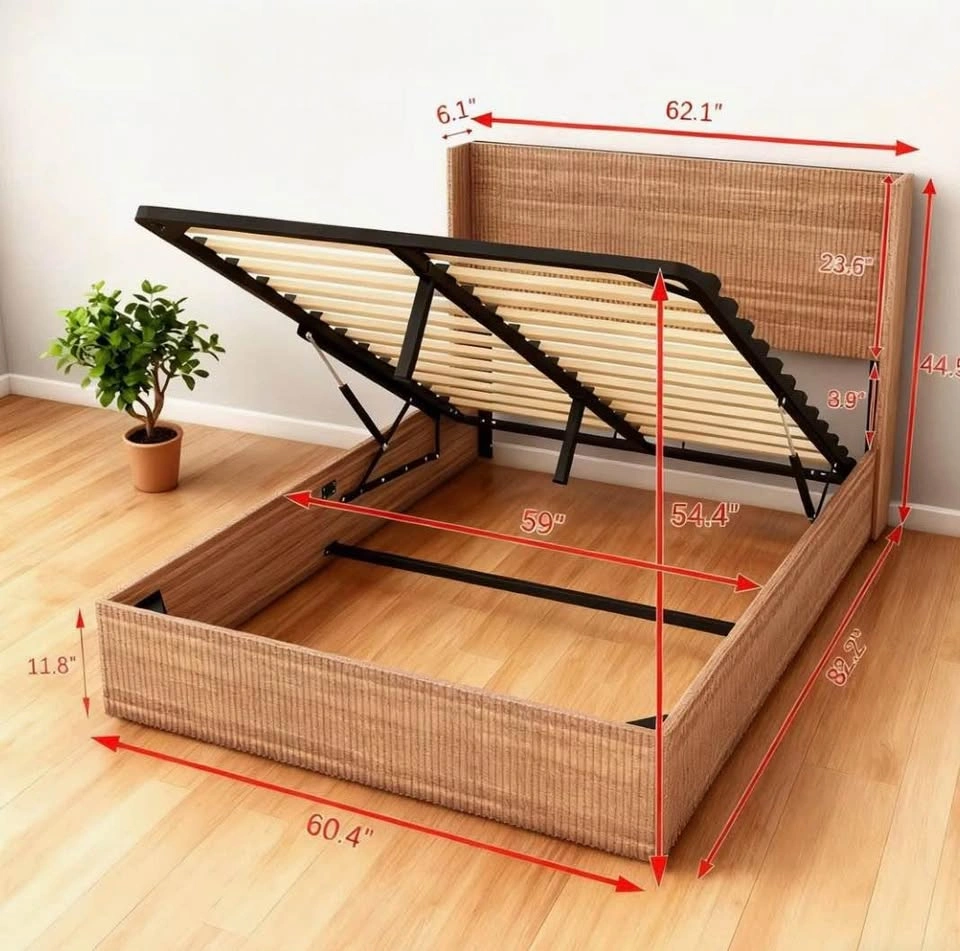 Queen size storage bed - open to offers - photo 4