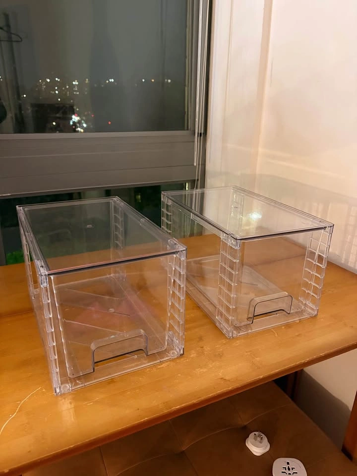 Large stackable storage drawers - photo 5