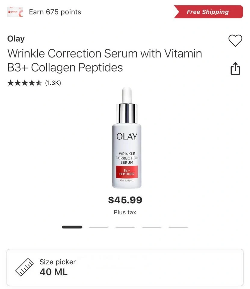 Olay Wrinkle Correction Serum - photo 2