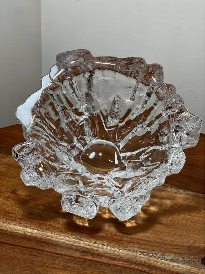 Vintage Mats Jonasson Isak Crystal Ice Bowl - Måleras Sweden - photo 2