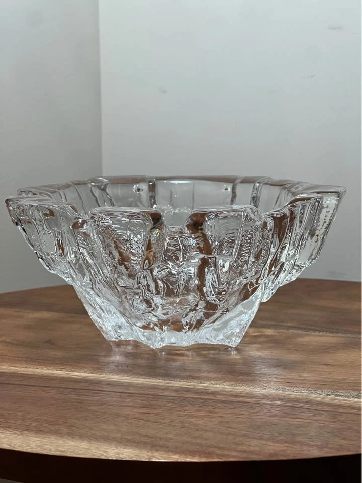 Vintage Mats Jonasson Isak Crystal Ice Bowl - Måleras Sweden - photo 3