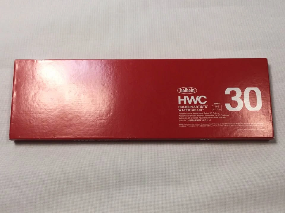 Holbein artist watercolor 30 set of 5 ml tubes ( 1 tube missing - photo 3