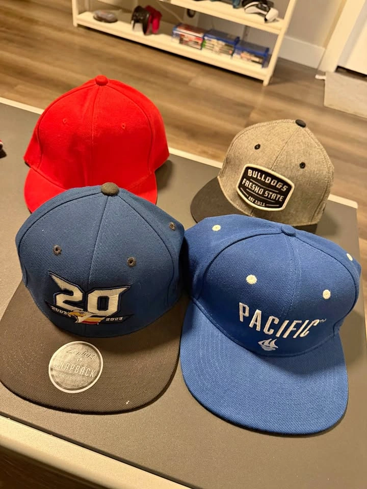 Big snap back caps