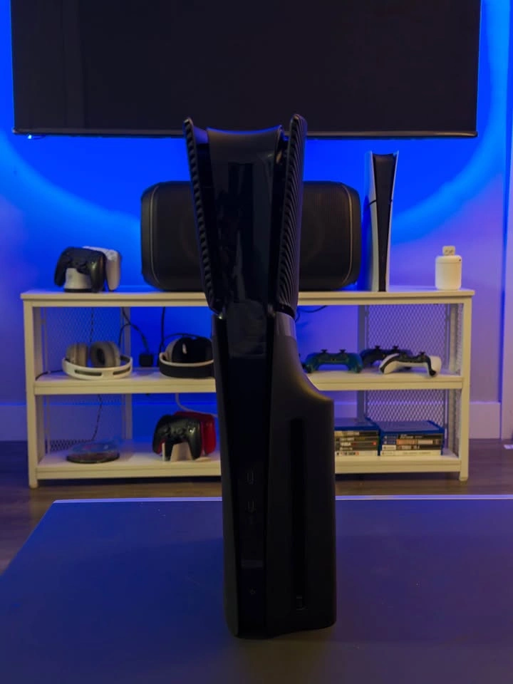 PS5 SLIM DISC EDITION | 1 TB | ALL BLACK - photo 3