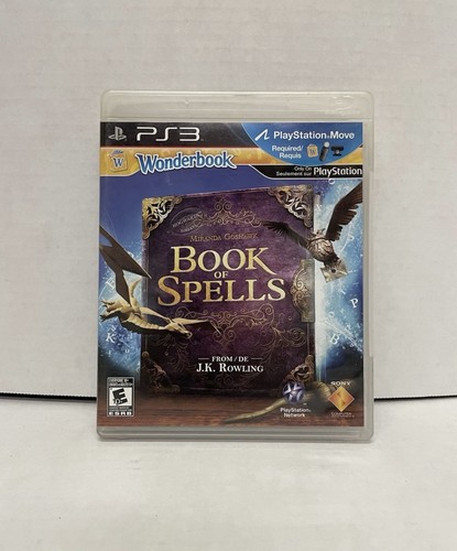 Wonderbook Book Of Spells Fantasy Magic Sony PlayStation 3 PS3 G