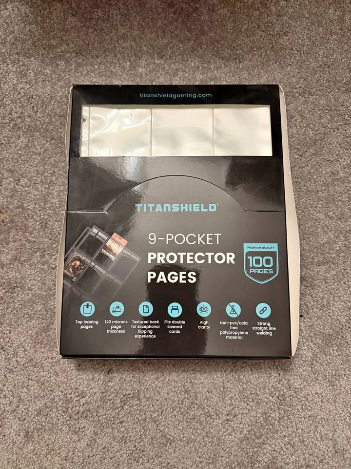 Card pocket pages 100ct