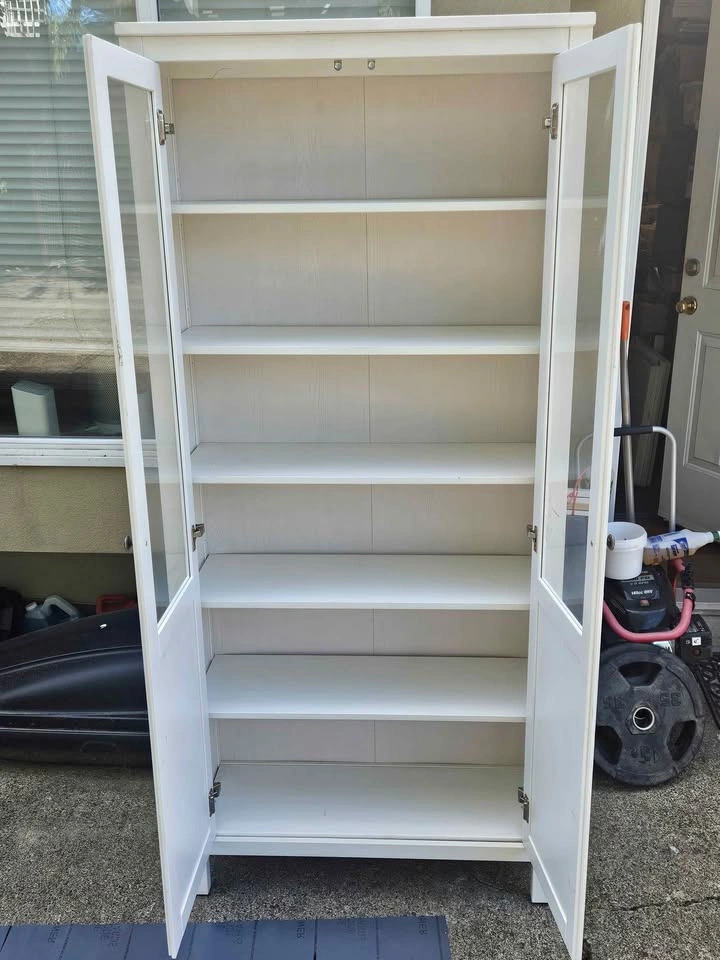 Ikea HEMNES cabinet w/doors with custom art - photo 4