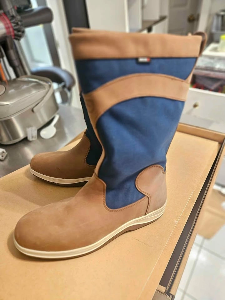 Size 10 GUL Fastnet Cordura Leather Deck Boot - photo 3