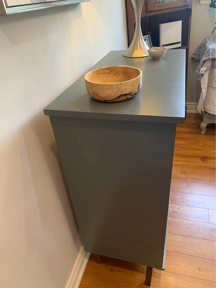 Mid Century Modern Tall Boy Dresser - photo 2
