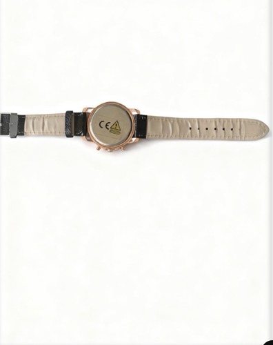 Men's Chronograph Analog Wristwatch 12-Hour Dial Rose Gold Case - photo 3