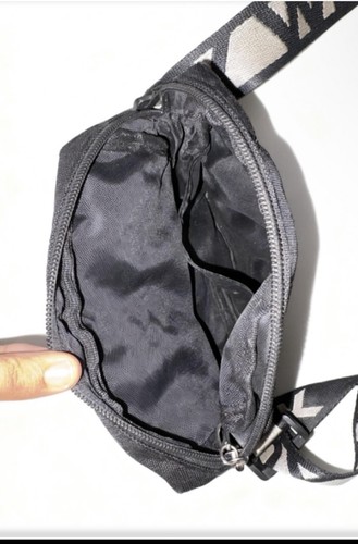 Black New York Crossbody Bag, Adjustable Strap, Zip Closure - photo 3