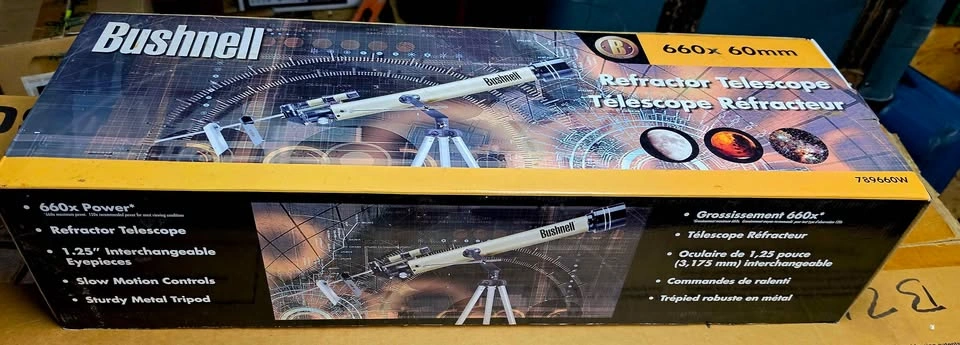 Bushnell 660x 60mm Refractor Telescope - photo 2