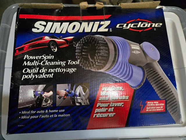 Brand New Simoniz Cyclone PowerSpin Multi-Cleaning Tool - photo 2