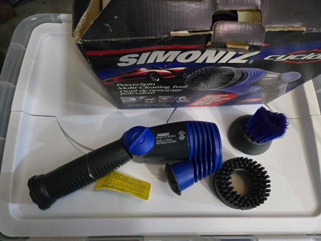 Brand New Simoniz Cyclone PowerSpin Multi-Cleaning Tool - photo 3