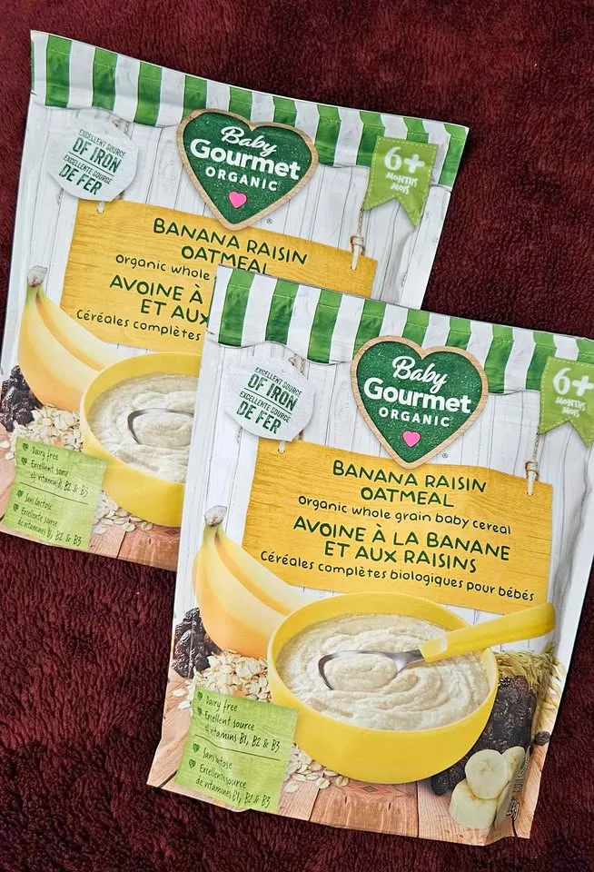 Unopened - Organic Baby food - Oatmeal