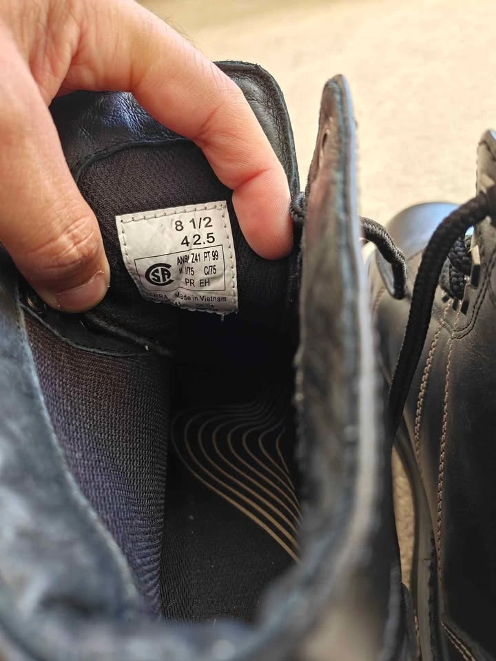 TERRA Brand new Safety boots 8.5 fits like a 9.5 - photo 5