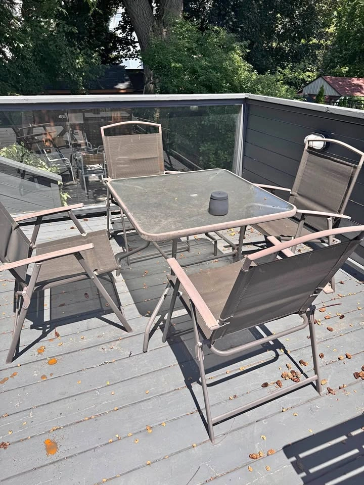 5-Piece Outdoor Patio Dining Set