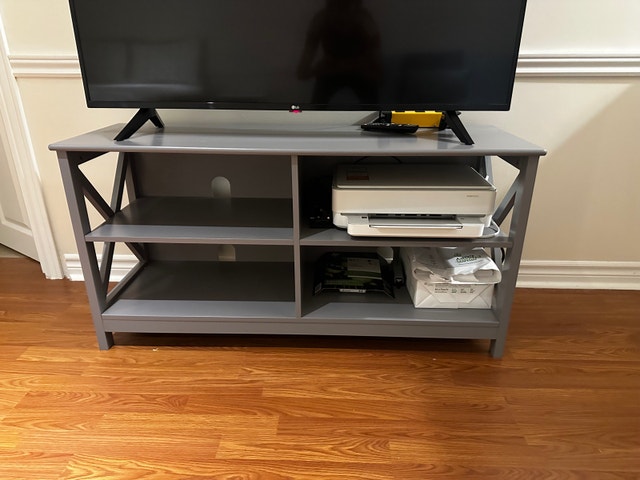 Grey - TV Stand