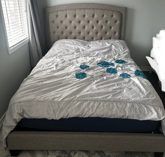 Ashley Furniture Queen Bed Upholstered