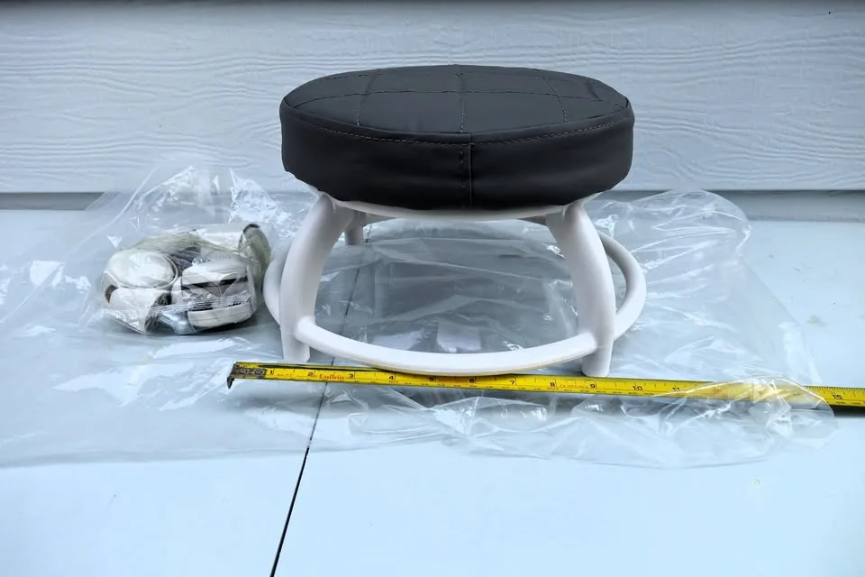 LIFKOME Ergonomic Beauty Swivel Drafting Chair Stool thumbnail