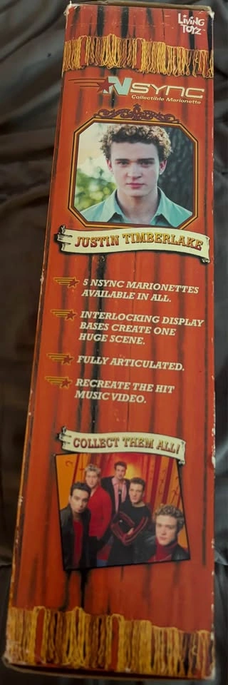 Justin Timberlake Marionette Doll 2000 - photo 2
