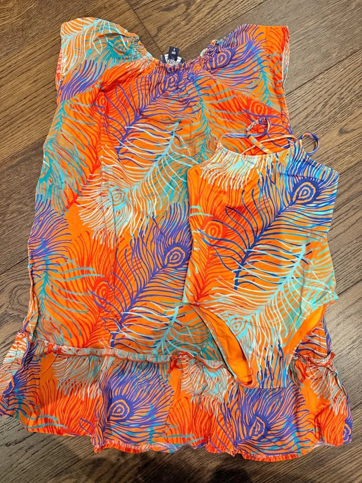 Vilebrequin bathing suit and cover up dress